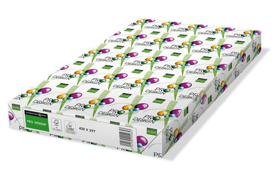 9411367 International Paper PROA3250 ProDesign A3 250 gr papir for fargeprint 420 x 297 mm (250 ark)